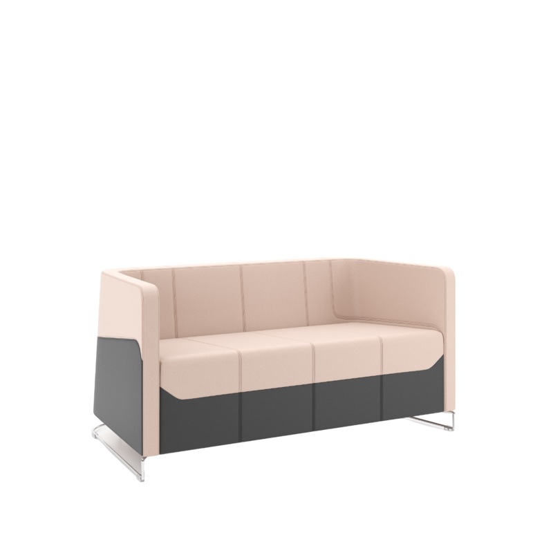 Atptas zonas dvns Kora M da 147/70/45 cm pelks-roz