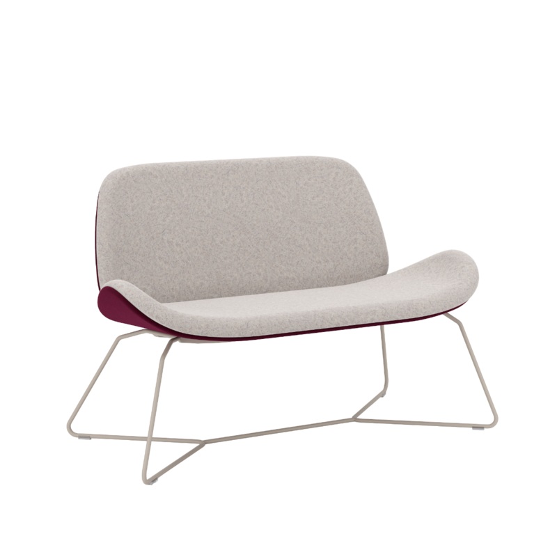 Atptas zonas dvns Toljo X 76/118/57/100 cm bordo/bs