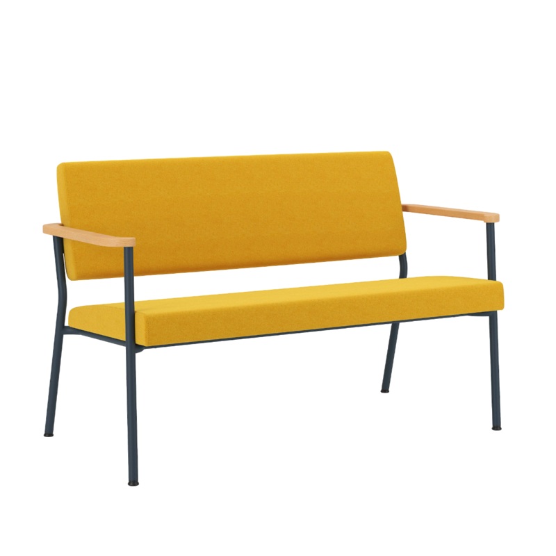 Atptas zonas dvns Zero 80/46/130/65 cm dzelts
