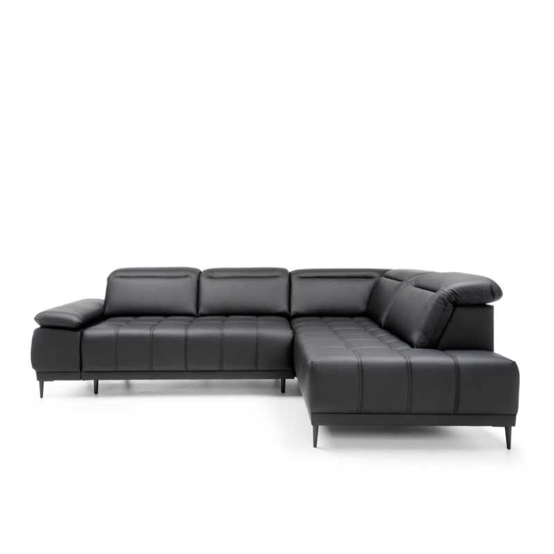 Dvns FOST leather 278/106/204 cm melns