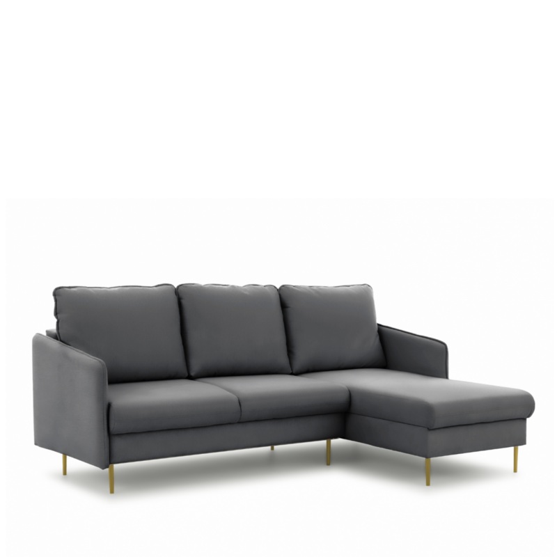 Dvns Tai 222/95/161 cm Velluto 18/zelts kjas