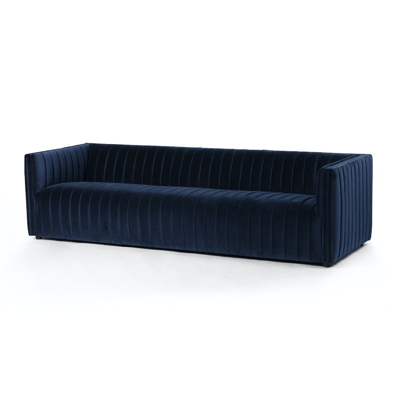 Augustine Sofa 97″ – Sapphire Navy
