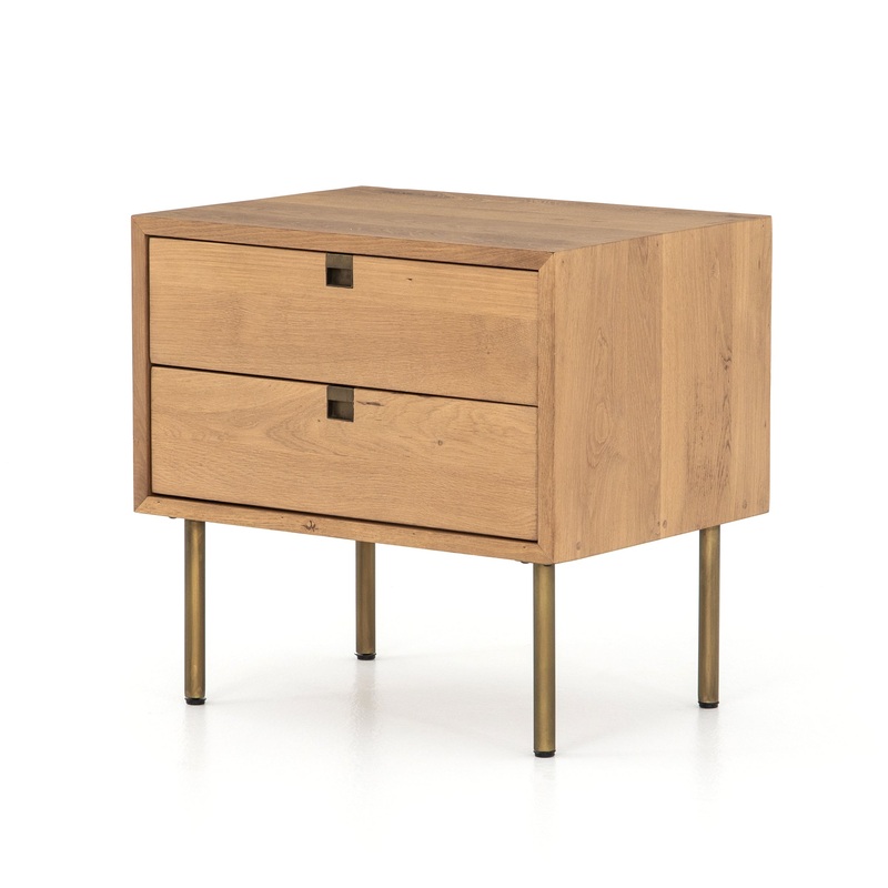 Carlisle Nightstand – Natural Oak