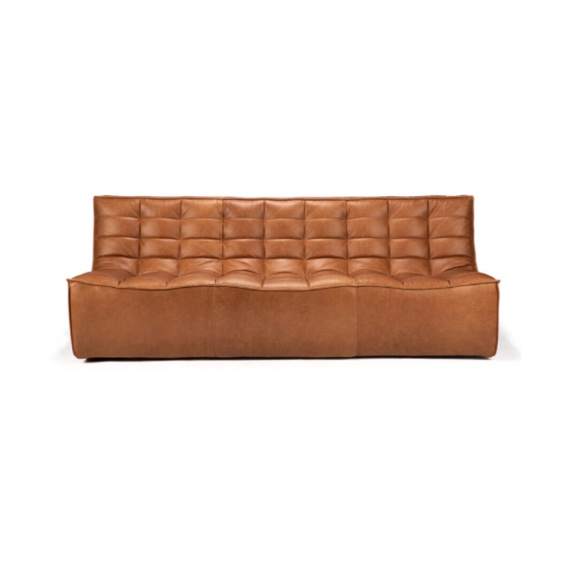 N701 sofa – 3 seater – old saddle