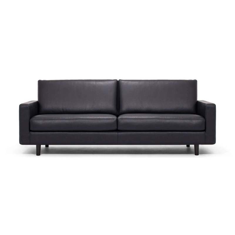Oskar 85″ Sofa – Leather