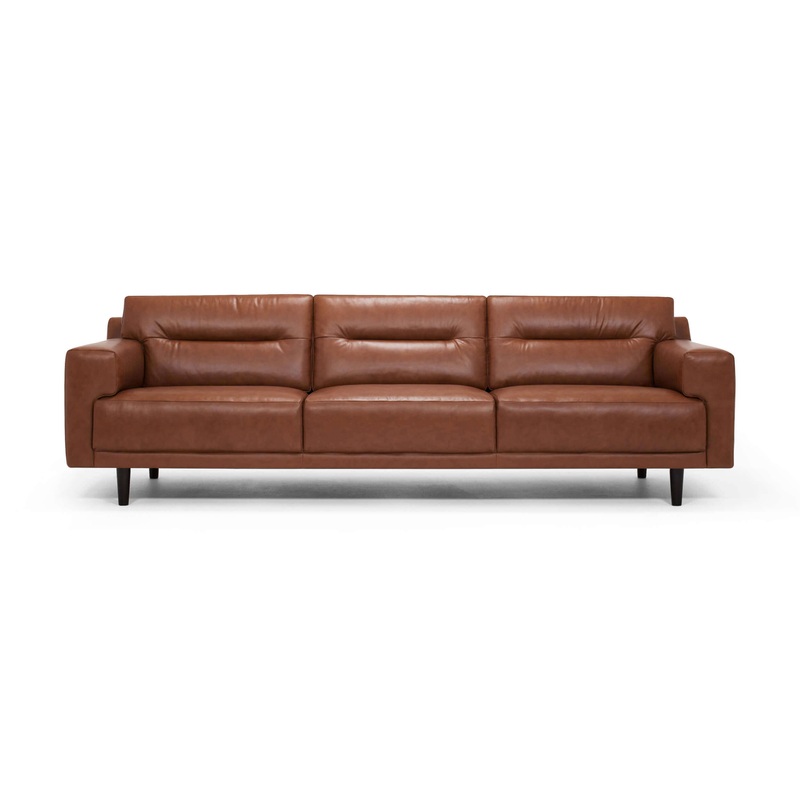 Remi 101″ Sofa – Horizontal Pull – Leather