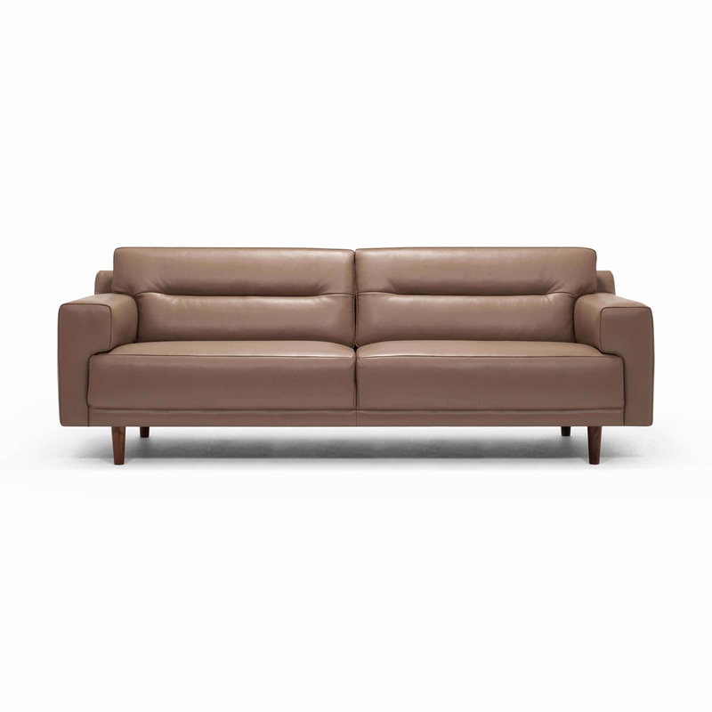 Remi 87″ Sofa – Horizontal Pull – Leather