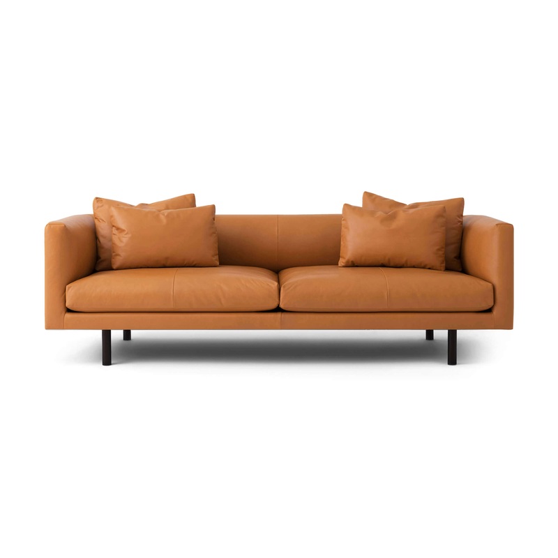 Replay 91″ Sofa – Leather