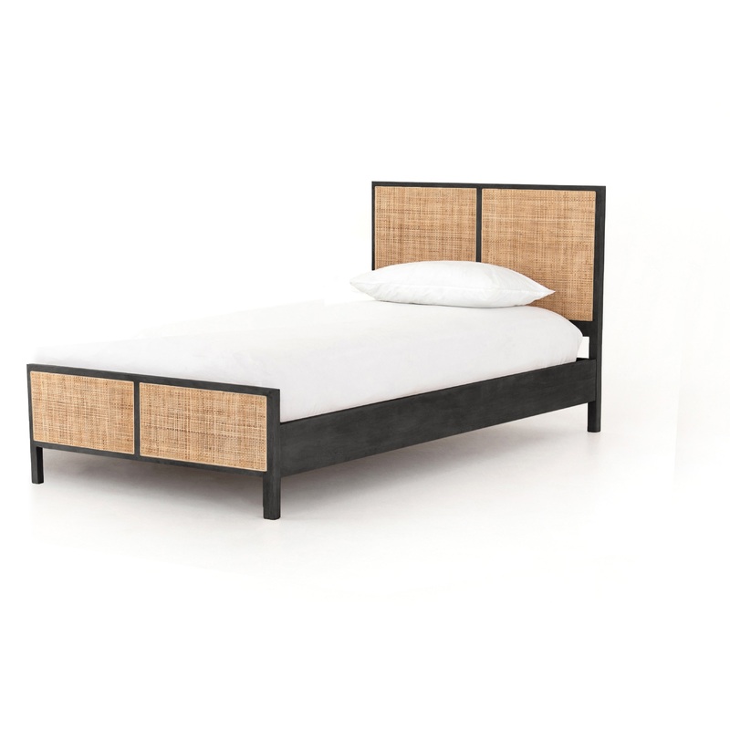 Sydney Bed – Black Wash