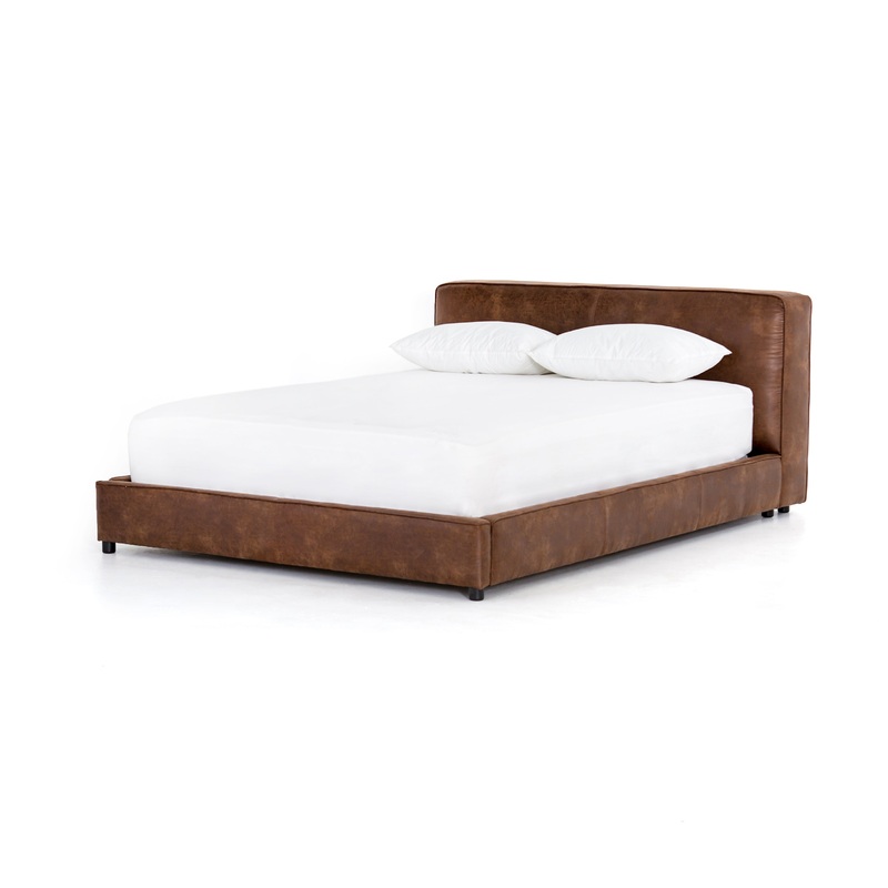 Aidan Bed-Vintage Tobacco-Queen