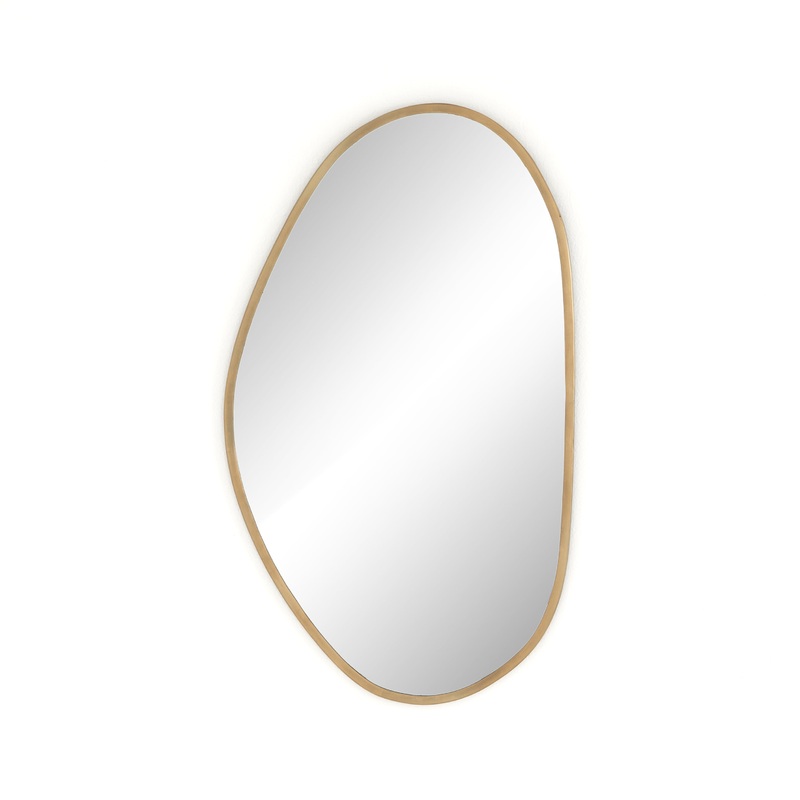 Brinley Mirror – Antique Brass