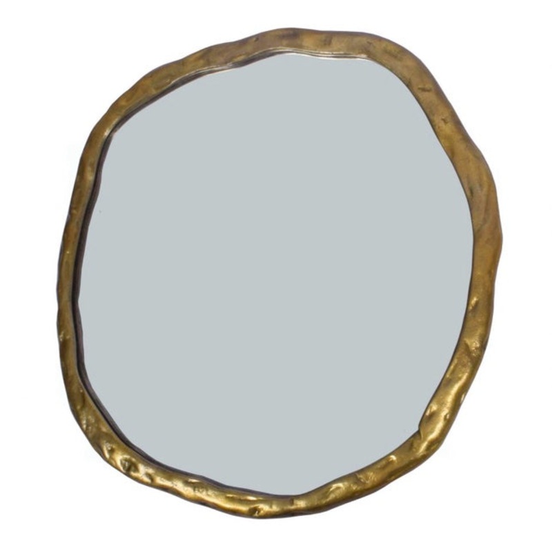 Foundry Small Mirror Gold