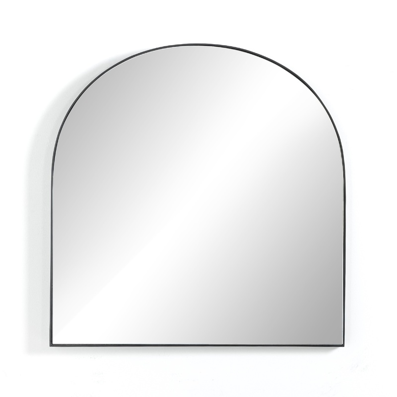 Georgina Wide Mirror – Iron Matte Black