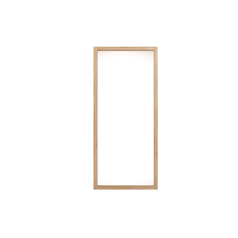 Light Frame floor mirror – Oak