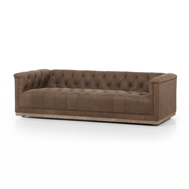 Maxx Sofa-95″ – Umber Grey