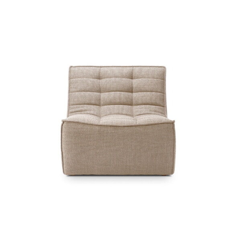 N701 sofa – 1 seater – beige