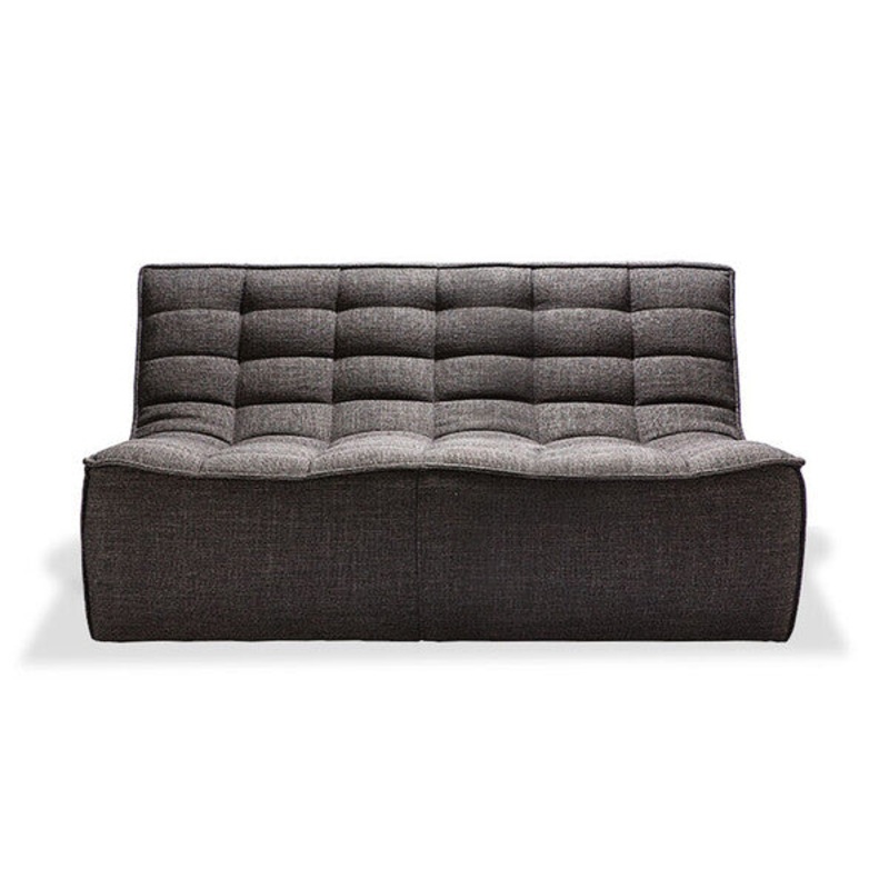 N701 sofa – 2 seater – dark grey