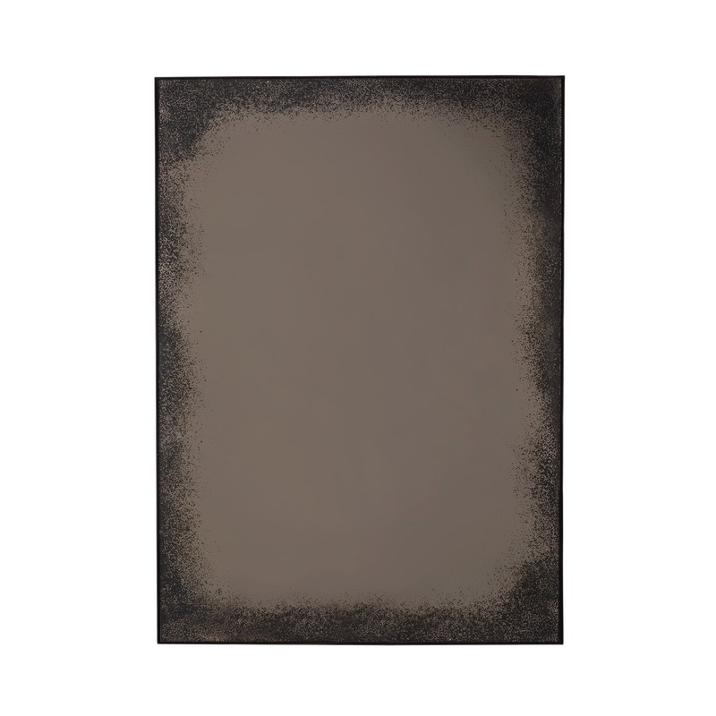 Aged Wall mirror,30″ – Bronze