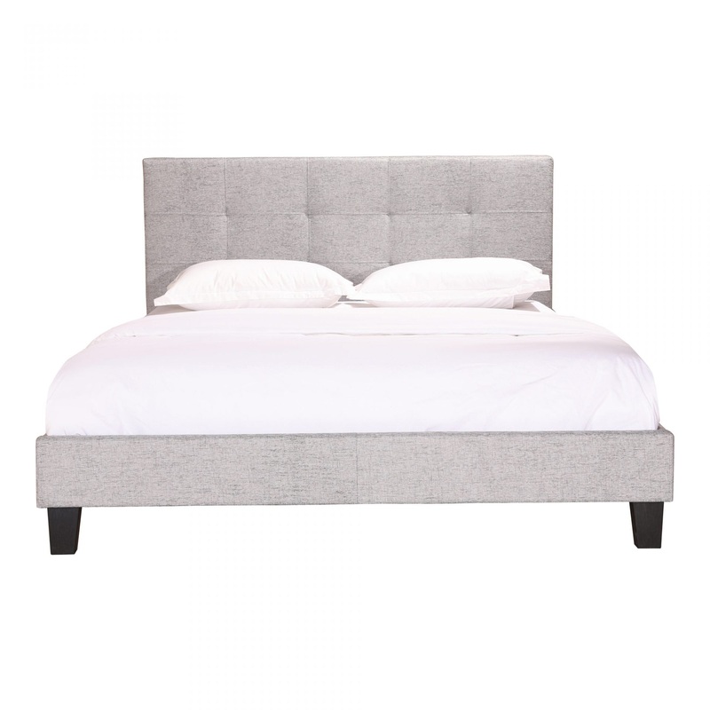 Eliza Bed – Light Grey