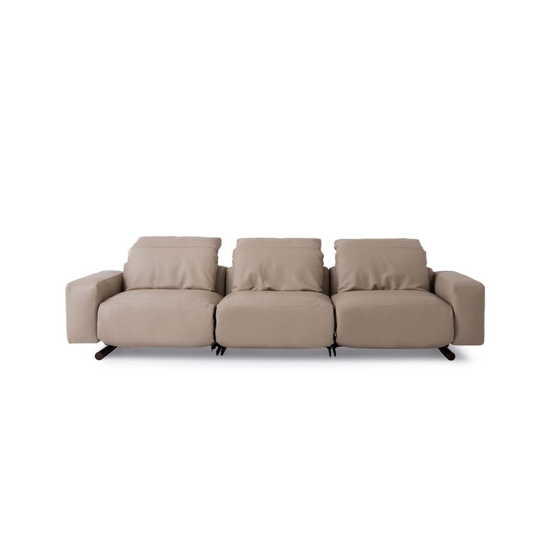 Era Reclining Sofa 117″ – Leather