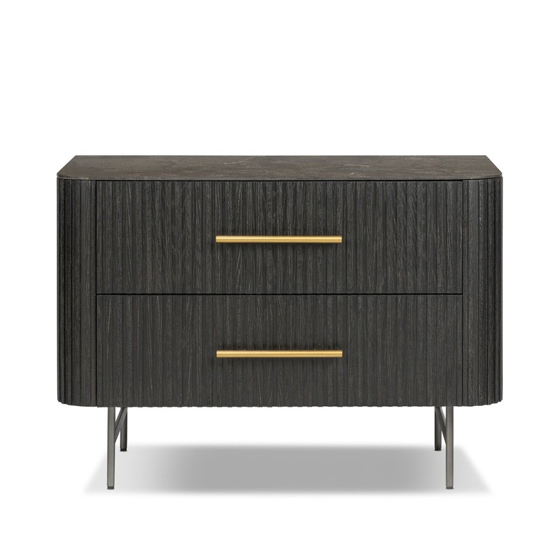 Fletcher Large Nightstand – Bluestone