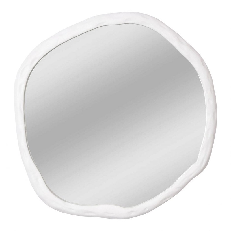 Foundry Mirror Small – White