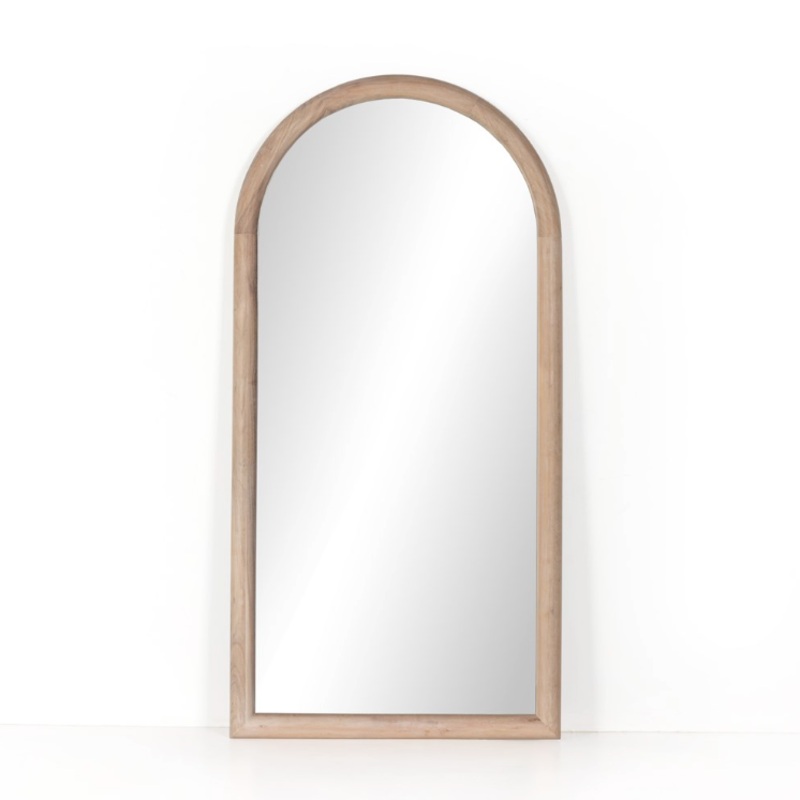 Gulliver Floor Mirror – White Wash Acacia