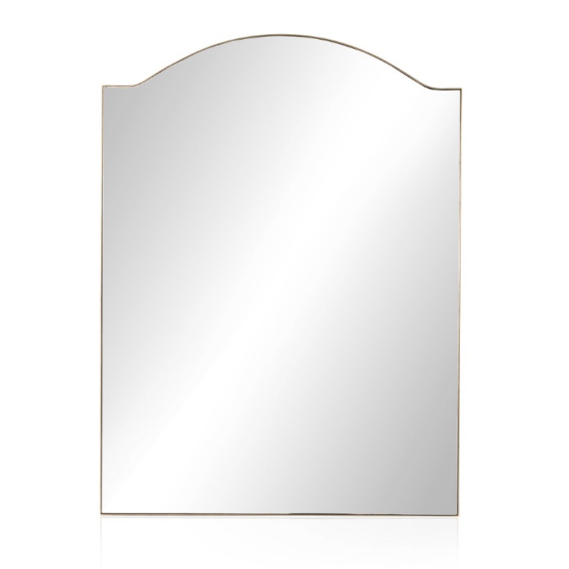 Jacques Floor Mirror – Antique Brass