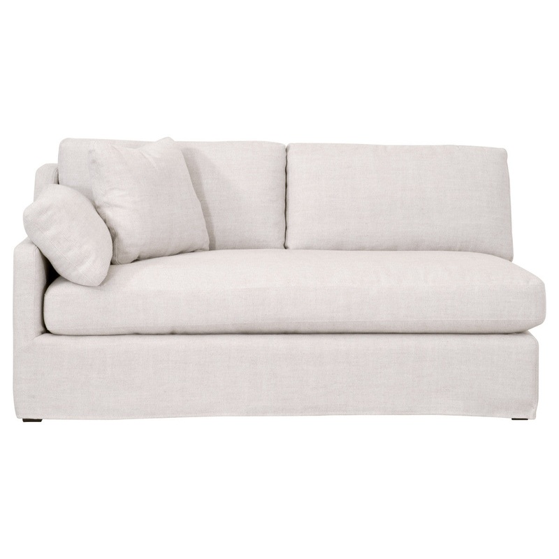 Lena Modular Slope Arm Slipcover 2-Seat Left Arm Sofa