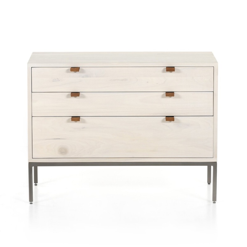 Trey Large Nightstand – Dove Poplar