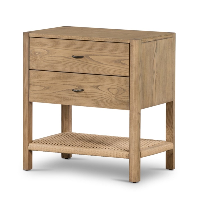 Zuma Nightstand – Dune Ash