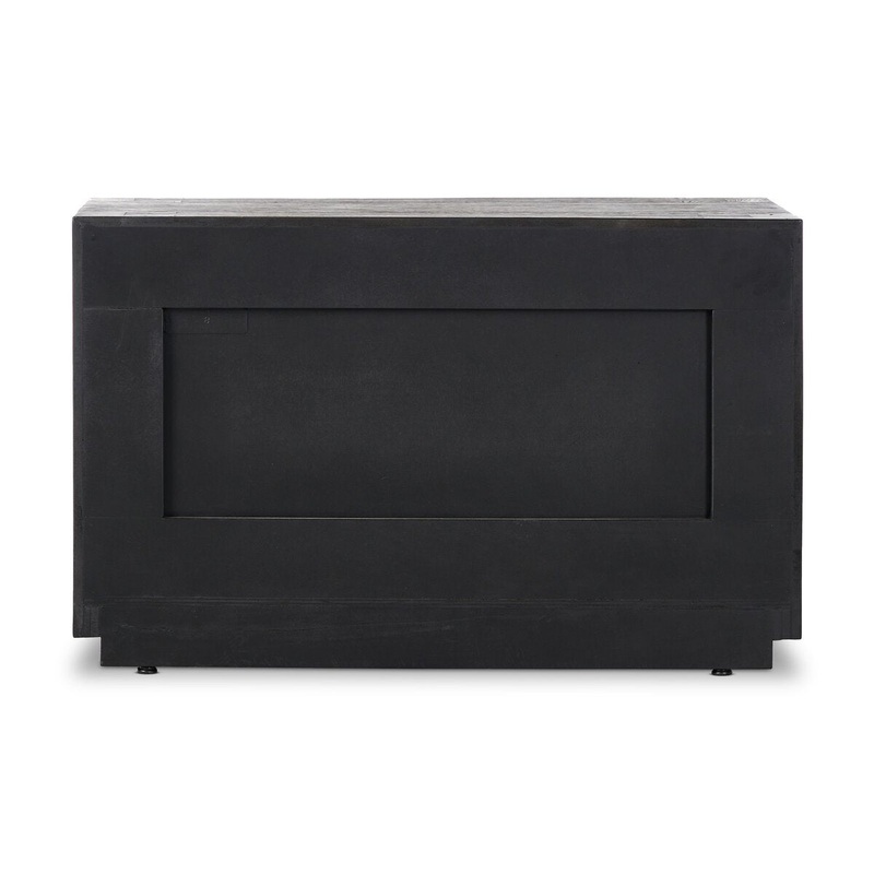 Abaso Nightstand – Black MDF