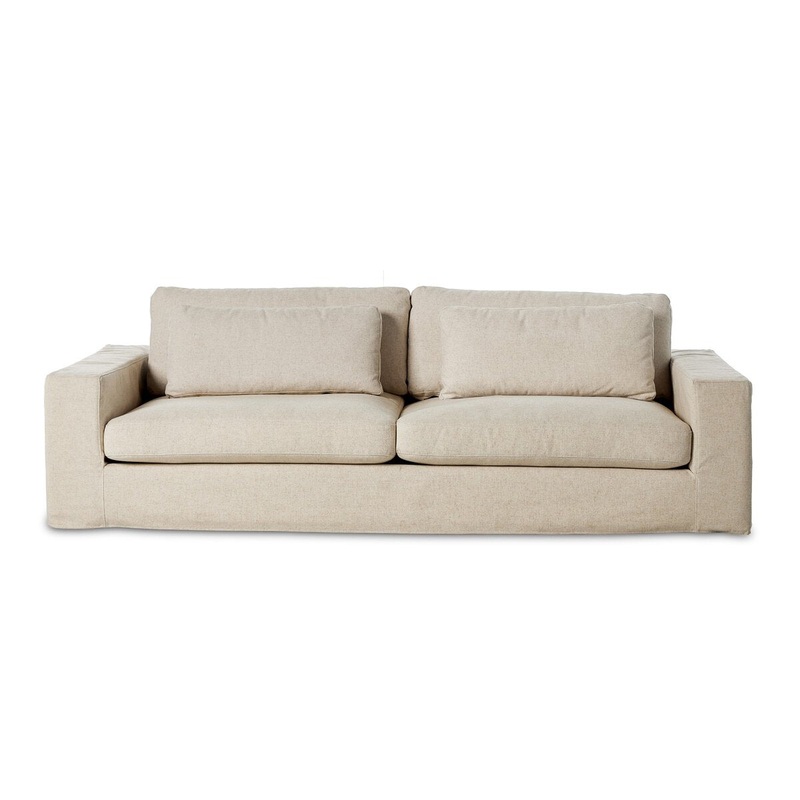 Bloor Slipcover Sofa – Antwerp Natural