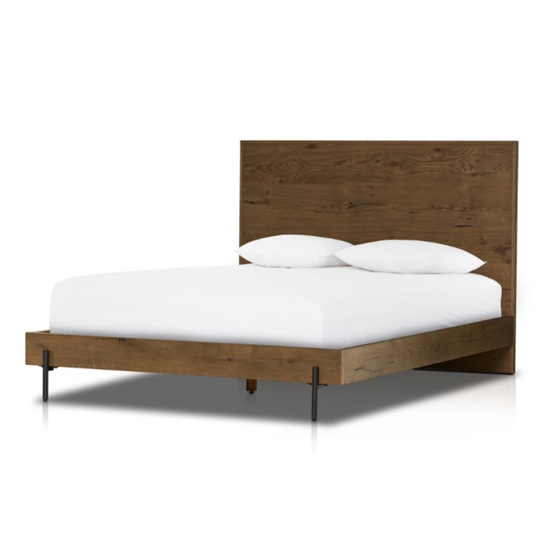 Eaton Bed – Amber Oak Resin
