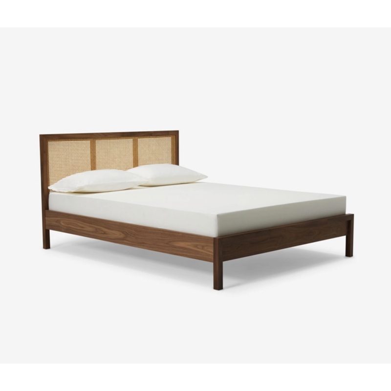 Marcel Cane Bed – Walnut