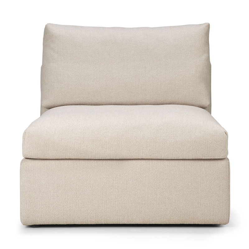 Mellow Sofa – 1 Seater – Off White