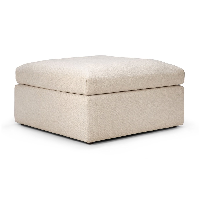 Mellow Sofa – Footstool – Off White