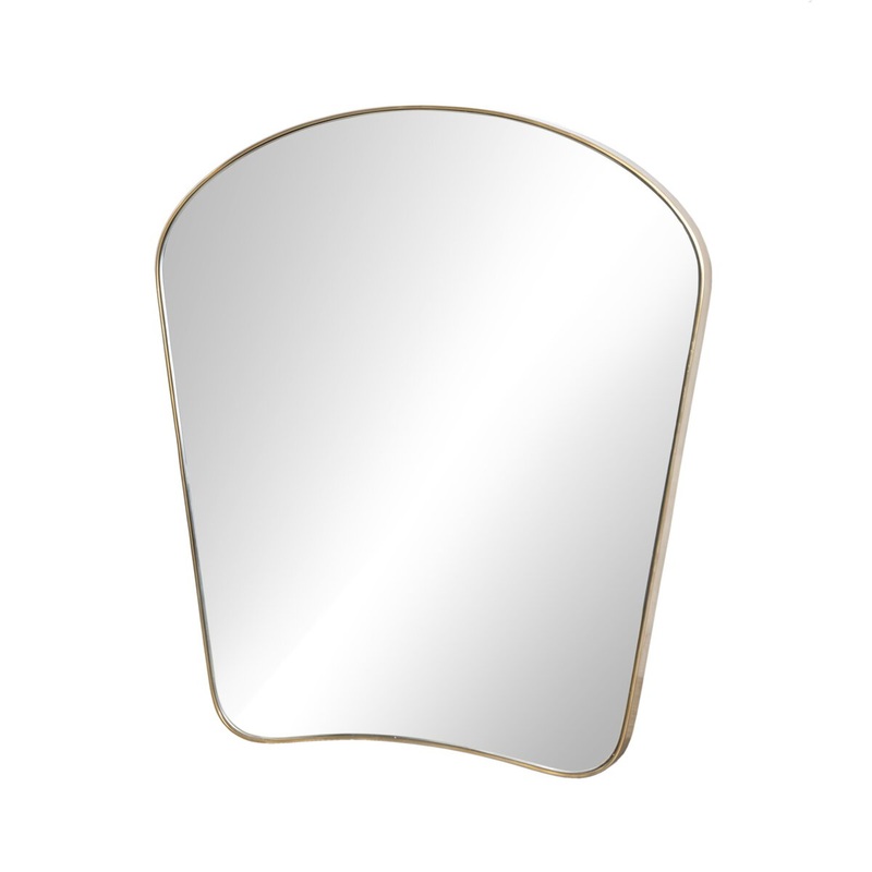 Merona Mantel Mirror – Polished Brass