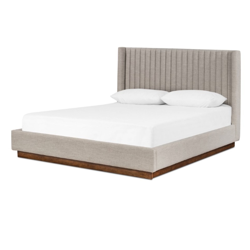 Montgomery Bed – Queen- Saville Flannel