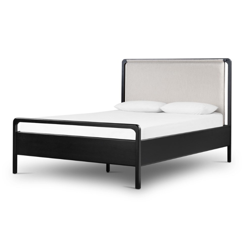 Rosedale Bed – Ebony Oak-Knoll Sand