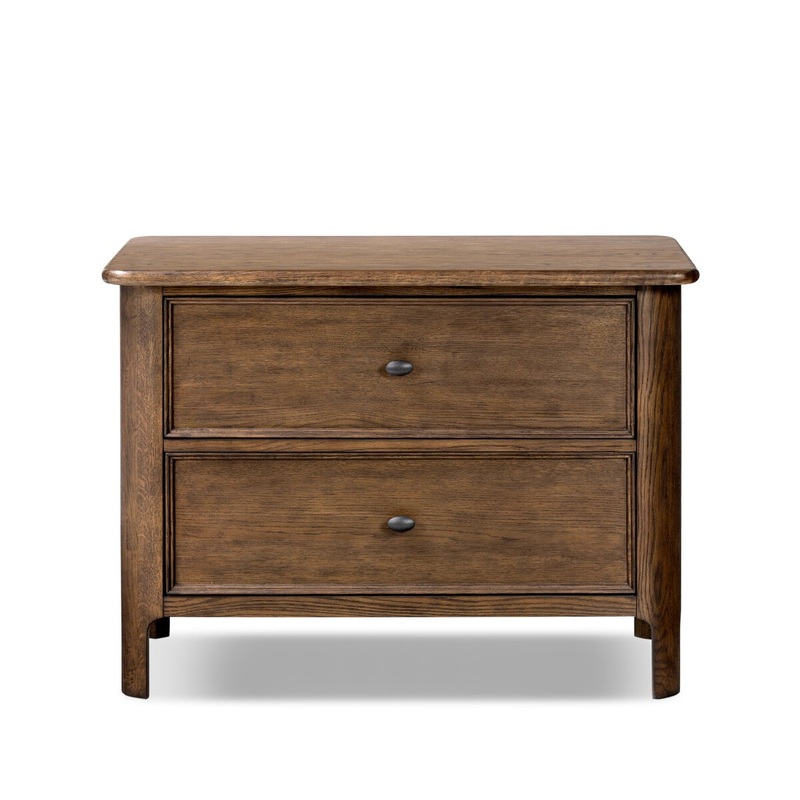 Russ Nightstand – Aged Oak