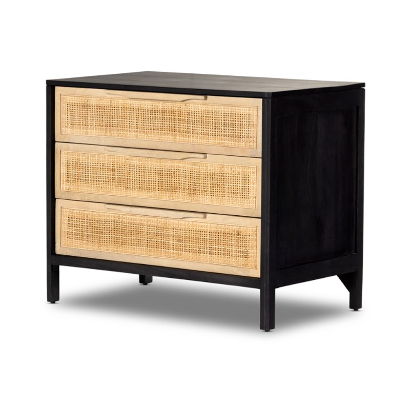 Sydney Large Nightstand – Black Wash