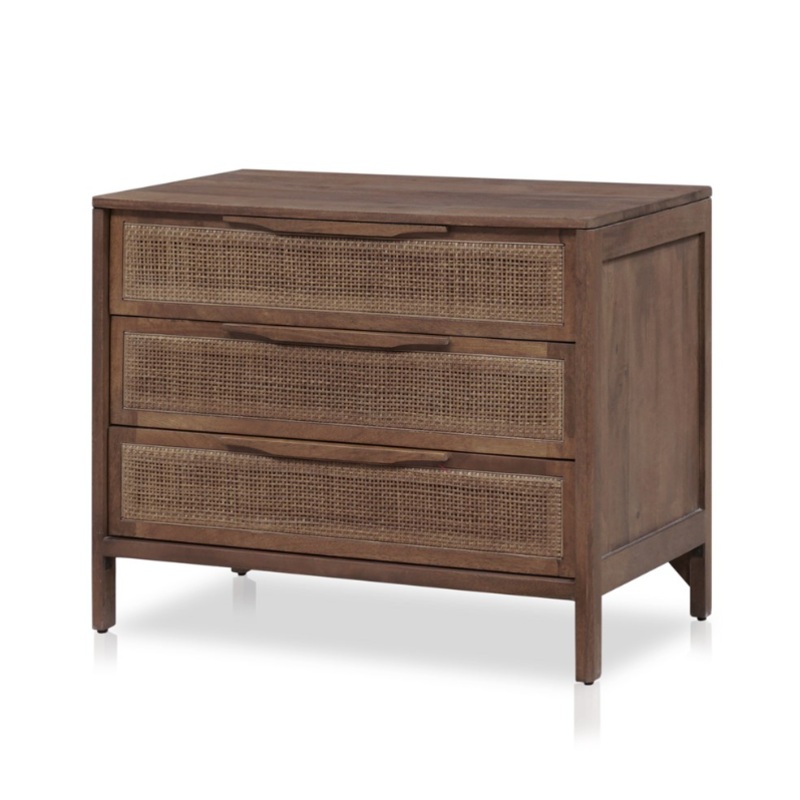 Sydney Large Nightstand – Brown Wash Mango