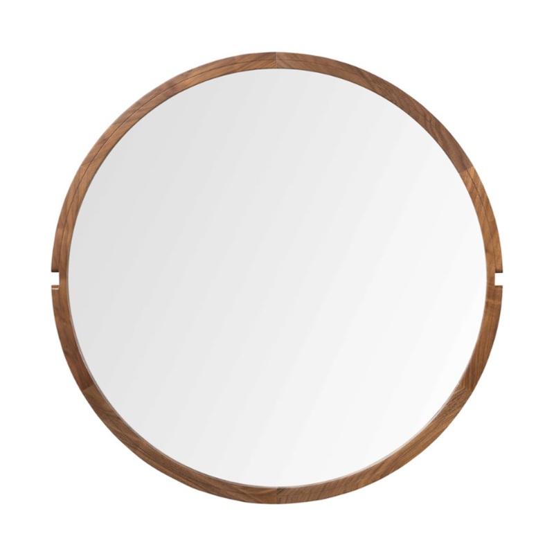 Arturo Mirror – Natural Walnut