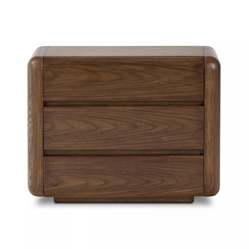 Brynn Nightstand – Dark Walnut Veneer