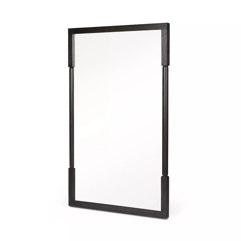 Concord Floor Mirror – Charcoal Oak