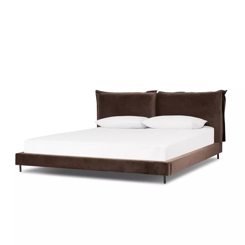 Inwood King Bed – Surrey Cocoa