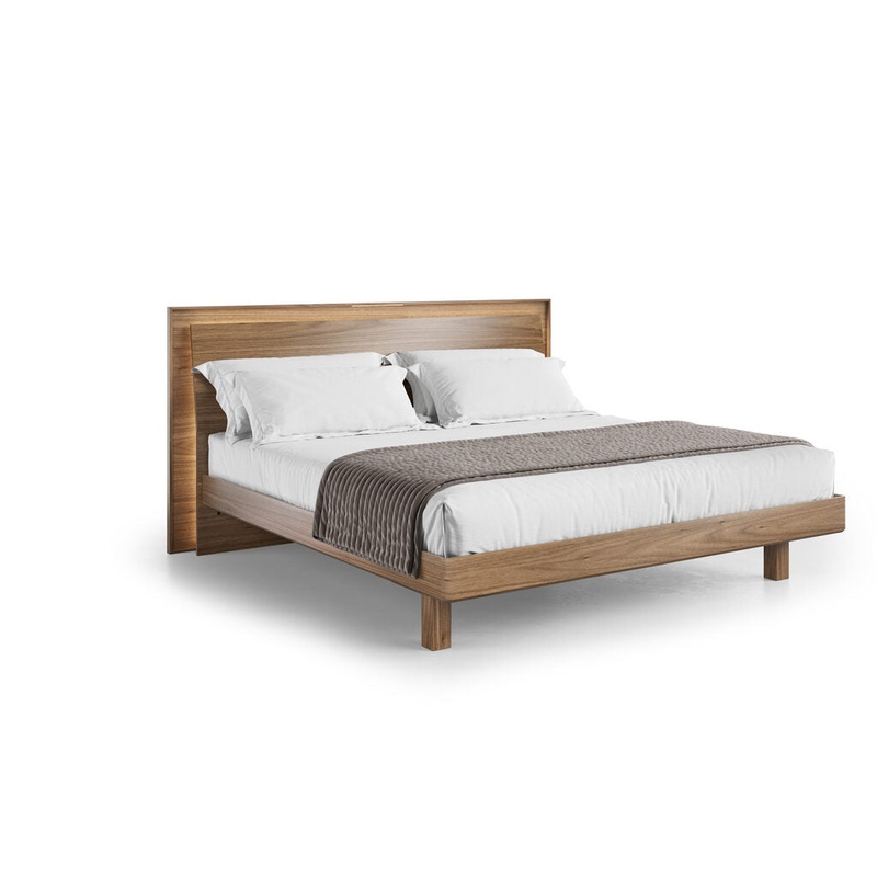 Kava Bed – Natural Walnut