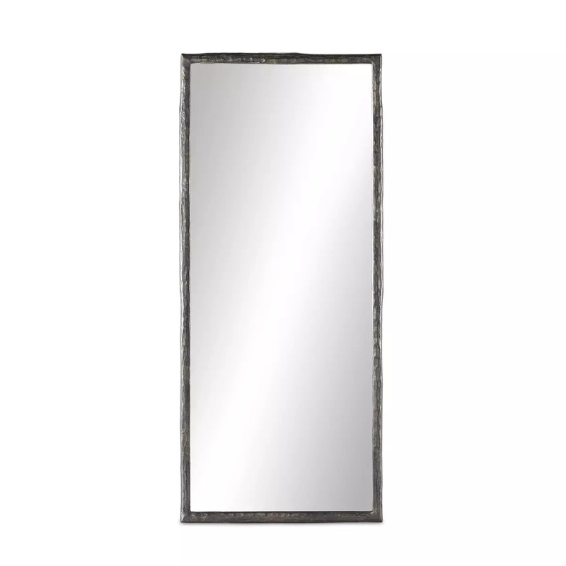 Langford Floor Mirror – Smoked Nickel