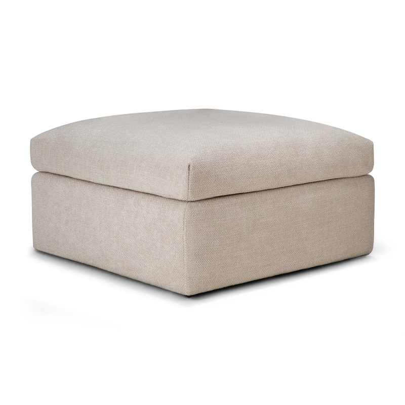 Mellow Sofa – Footstool – Ivory